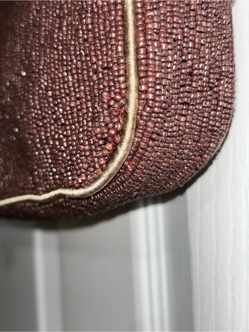 TJ Maxx beaded espresso martini purse - Picture 7 of 15